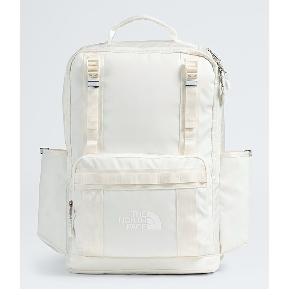 The North Face - Base Camp Daypack Backpack - White Dune / TNF White 27L NWT